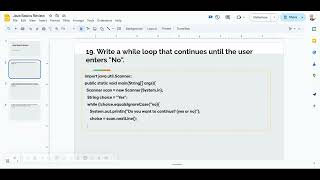 Basic Java Review Page 4