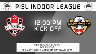 FC Emery U17B V Markham City Black U17B  - PISL