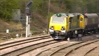 Ugly incident: 70005 at Knottingley