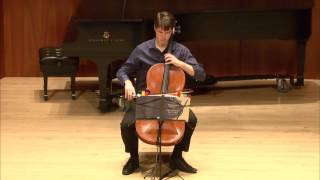 Britten Third Suite for Solo Cello - Robert Erhard