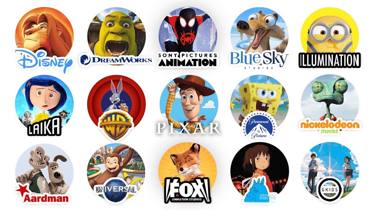 Every Animation Studio Explained In 11 Minutes Youtube