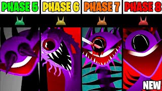 New Phase 5 VS Phase 6 VS Phase 7 VS Phase 8 in Incredibox Sprunki (New Mod)