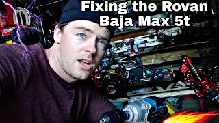 Fixing my Rovan Baja Max T 45CC