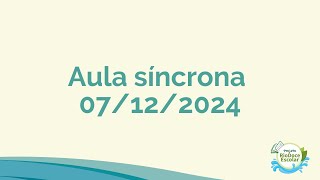 Aula Síncrona - Alfabetização Científica em Trilhas de MOOC'se