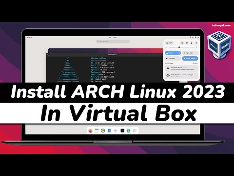 How To Install Arch Linux in VirtualBox (2023) | Arch Linux Installation