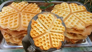 ✅Công Thức Bánh Kẹp Trái Tim Từ Hột Vịt Bánh Mềm Dẻo Thơm Ngon |Lê Phúc