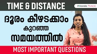 TIME &  DISTANCE | MOST IMPORTANT QUESTIONS | Ms. ASHA | Veranda Race