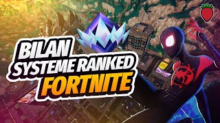 LE BILAN DU SYSTEME DE RANKED SUR FORTNITE - LA NOUVELLE SAISON ARRIVE !