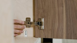 Installing a Blum Hinge with Shaper Plate