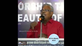 அவர் எப்படி ஆசாரியராயிருக்க முடியும்? #Evg #NS #Asirvatham #Founder #JesusBlessesMinistries #Shorts