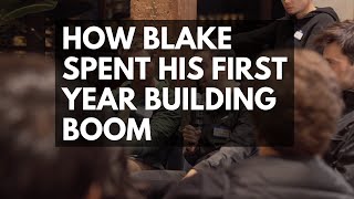 How did Blake spend his first year building Boom | Electric Conversations