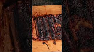 Smoked Ribs/ Orion Bullet Smoker @dabombsmokes #food #recipe #shortsviral #smokedmeat #pork