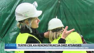 ReTV: Teātrī cer, ka rekonstrukcija drīz atsāksies