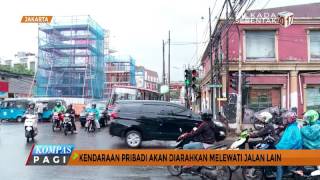 Jalan Raya Fatmawati Ditutup Akibat Pembangunan MRT