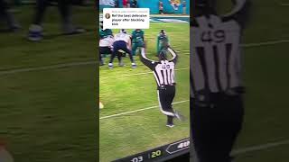NFL referee starting the Jacksonville jaguars defense on fantasy football