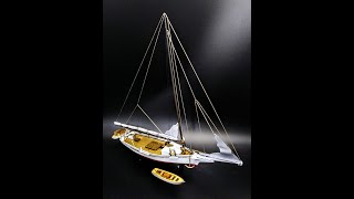 Skipjack Oyster Boat Carrie Price Scale Model Ship Kit How To Build Assemble Paint Wood Deck Rigging