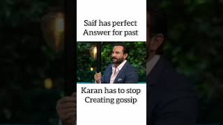 Shaid and saif werid moment|#ytshorts #shaidkapoor #saifalikhan #karanjohar #koffeewithkaran