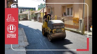 Asfaltiranje ulice Borivoja Drobnjakovića u MZ Bubanj