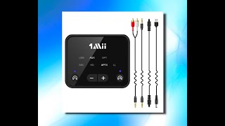 1Mii Bluetooth transmitter for Private TV watching with Headphones (Not Included) | Product Review