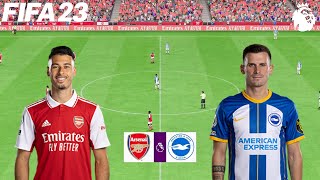 FIFA 23 | Arsenal vs Brighton - 22/23 Premier League English - PS5 Gameplay