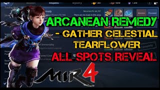 Mir4 Mission Request - Arcanean Remedy - Gather Celestial Tear Flower