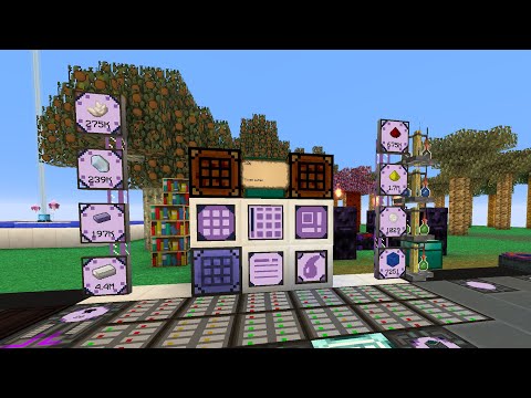 Minecraft: моя терра, на которой добываю и крафчу ресы для варпа на 1000 товаров