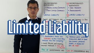 Limited Liability - GCSE Business & A Level Business