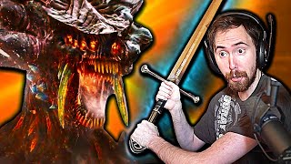 This is INCREDIBLE! Asmongold Plays Demon's Souls for the FIRST TIME | PS5 Remake