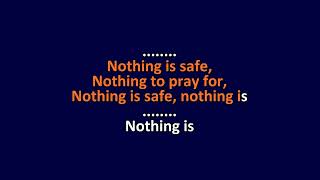 CLIPPING - Nothing Is Safe - Karaoke Instrumental Lyrics - ObsKure