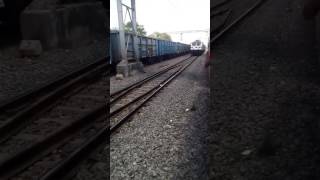 Danapur superfast express has overtaken by kagaznagar superfast express