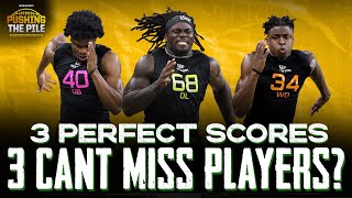 3 Players Posted Perfect Relative Athletic Scores at the Combine but Aren't Locks to be STARS |PTP