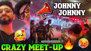 FAN'S ARE CRAZY SHOUTING JOHNNY JOHNNY 🔊🤯 JONATHAN MEETUP CRAZY 👑 | GODL