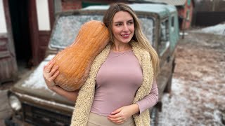 Cooking Сreamy Pumpkin Soup Recipe l Relax Village Kitchen