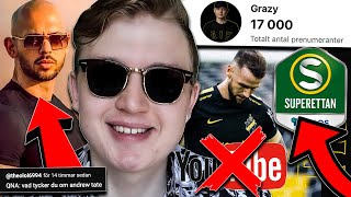 Slutar med Youtube om AIK åker ut?! - Q&A