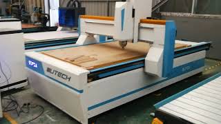 UTECH SOFIA Series Cnc Router for testing cutting 18mm plywood