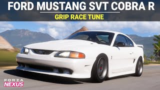 Forza Horizon 5 - 1995 Ford Mustang SVT Cobra R, FH5 Grip Race Build, Tune \u0026 Customization