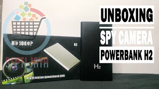 Riview Powerbank H2 Multifungsi dengan Kamera Tersembunyi Rekam Video Isi Baterai Secara Praktis!