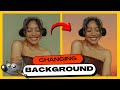 GIMP - How to CHANGE BACKGROUND COLOR of Any Image EASILY!