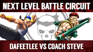 Next Level Battle Circuit 110 - USF4 - Losers Final - Dafeetlee (Yun) vs BIFU Coach Steve (Rolento)