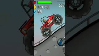 Playing Hill climb game with Big Finger vehicle Highway stage #Hill climb #shorts #YouTube