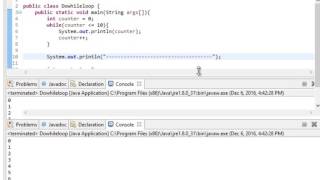 Lesson 15 Do While Loop JAVA Prog - Sahalsoftware