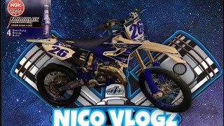 HOW I CHANGE SPARK PLUG YZ125 #NICO VLOGZ #2021YZ125 #BIKELIFE #TIPS #YAMAHA