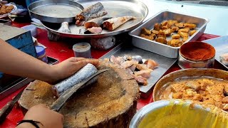 Bittu Fish Wala | Singara Machli Pakoda | Indian Street food | Jammu food tour