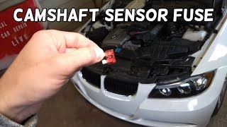 CAMSHAFT POSITION SENSOR FUSE BMW E90 E91 E92 E93. Intake, Exhaust Camshaft Sensor Fuse