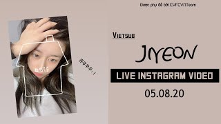 [Vietsub][05.08.20] Jiyeon Live Instagram Video