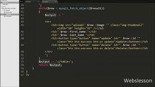 #01 PHP Ajax Crud using OOPS Select or Fetch Mysql Data