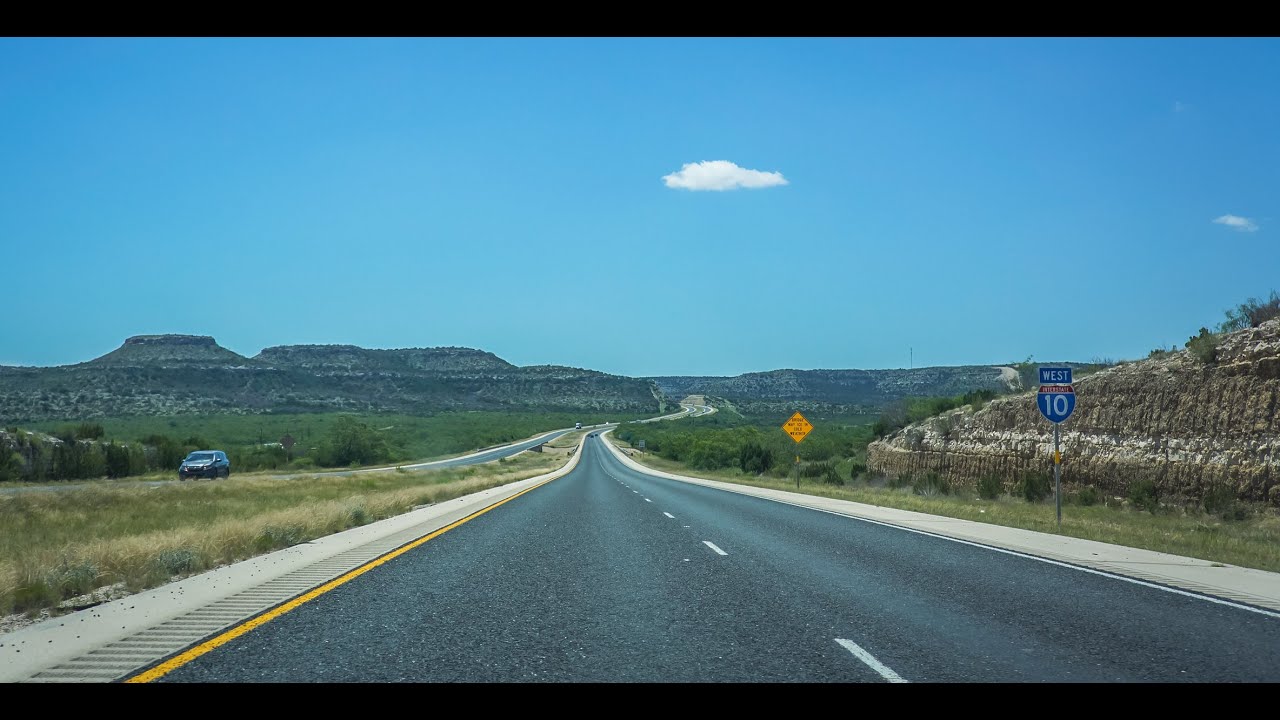 15-11 West Texas I-10: The Middle Of Nowhere - YouTube