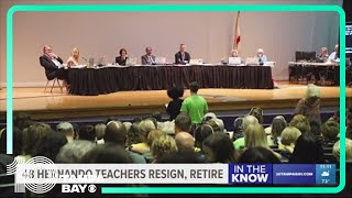 48 Hernando County teachers resign, retire at conclusion of school year