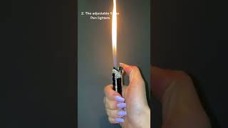 Here are the different types of lighters we have #lighters #funnyvideo #shorts