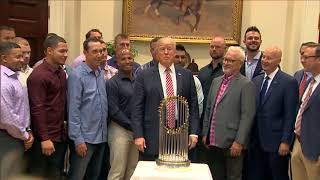 Remarks: Donald Trump Meets the Chicago Cubs at The White House - June 28, 2017